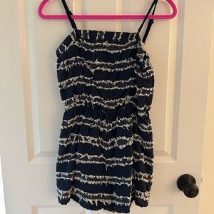 Sugarlips Navy Romper